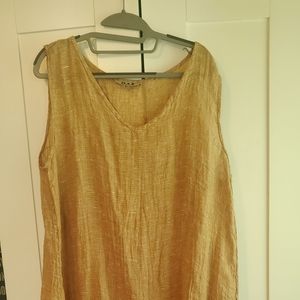 FLAX large tunic/skirt. Great for layering.